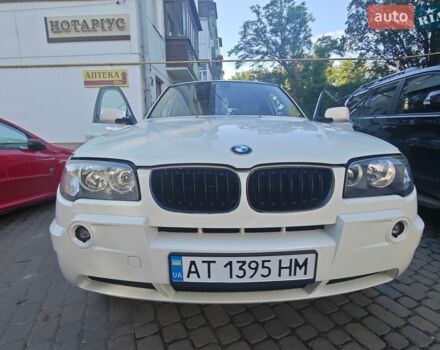 Белый БМВ Х3, объемом двигателя 3 л и пробегом 255 тыс. км за 10700 $, фото 1 на Automoto.ua
