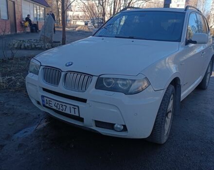 Белый БМВ Х3, объемом двигателя 3 л и пробегом 320 тыс. км за 7400 $, фото 1 на Automoto.ua