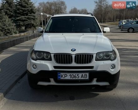 Белый БМВ Х3, объемом двигателя 3 л и пробегом 185 тыс. км за 9700 $, фото 1 на Automoto.ua