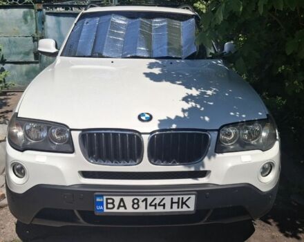 Белый БМВ Х3, объемом двигателя 3 л и пробегом 140 тыс. км за 7986 $, фото 1 на Automoto.ua