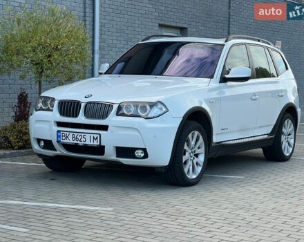 Белый БМВ Х3, объемом двигателя 3 л и пробегом 150 тыс. км за 9200 $, фото 1 на Automoto.ua
