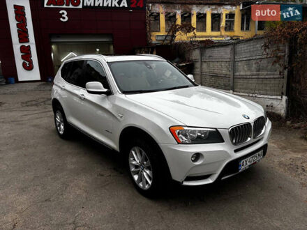 Белый БМВ Х3, объемом двигателя 3 л и пробегом 140 тыс. км за 13500 $, фото 1 на Automoto.ua