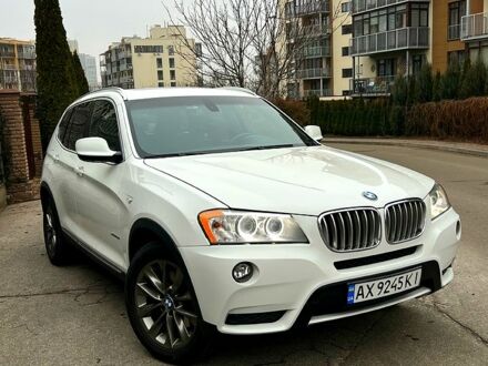 Белый БМВ Х3, объемом двигателя 3 л и пробегом 133 тыс. км за 14100 $, фото 1 на Automoto.ua