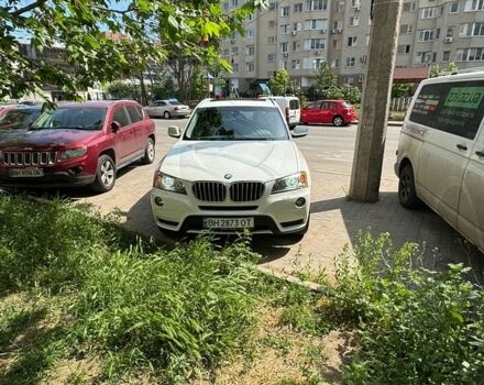 Белый БМВ Х3, объемом двигателя 3 л и пробегом 260 тыс. км за 10300 $, фото 1 на Automoto.ua