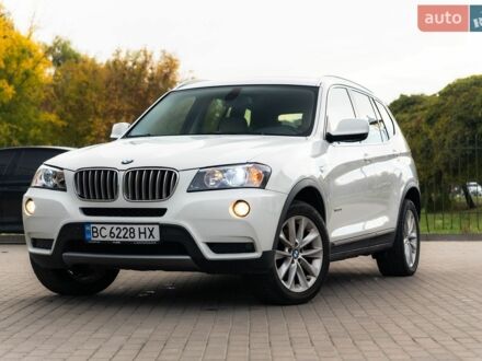 Белый БМВ Х3, объемом двигателя 3 л и пробегом 220 тыс. км за 9999 $, фото 1 на Automoto.ua