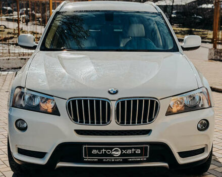 Белый БМВ Х3, объемом двигателя 2 л и пробегом 192 тыс. км за 13500 $, фото 1 на Automoto.ua