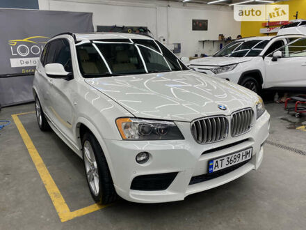 Белый БМВ Х3, объемом двигателя 3 л и пробегом 236 тыс. км за 12800 $, фото 1 на Automoto.ua