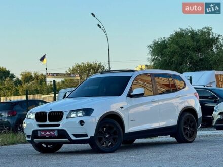 Белый БМВ Х3, объемом двигателя 3 л и пробегом 209 тыс. км за 13500 $, фото 1 на Automoto.ua