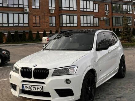 Белый БМВ Х3, объемом двигателя 2 л и пробегом 183 тыс. км за 13200 $, фото 1 на Automoto.ua