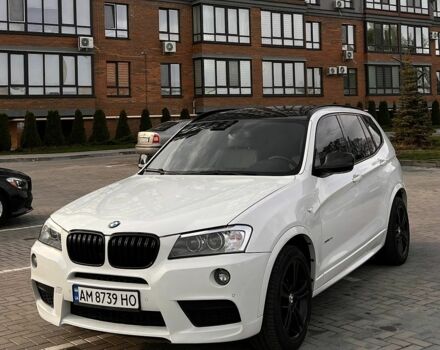 Белый БМВ Х3, объемом двигателя 2 л и пробегом 183 тыс. км за 13200 $, фото 1 на Automoto.ua