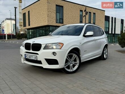 Белый БМВ Х3, объемом двигателя 2 л и пробегом 216 тыс. км за 12500 $, фото 1 на Automoto.ua