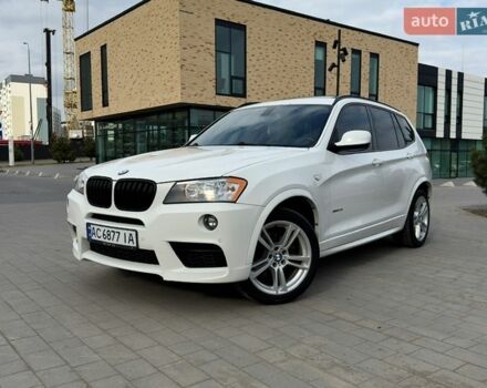 Белый БМВ Х3, объемом двигателя 2 л и пробегом 216 тыс. км за 12500 $, фото 1 на Automoto.ua