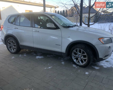 Белый БМВ Х3, объемом двигателя 2 л и пробегом 185 тыс. км за 9800 $, фото 1 на Automoto.ua