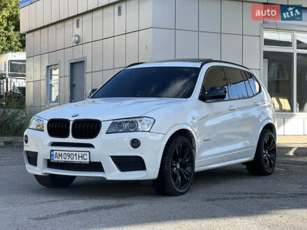 Белый БМВ Х3, объемом двигателя 2.99 л и пробегом 240 тыс. км за 18500 $, фото 1 на Automoto.ua