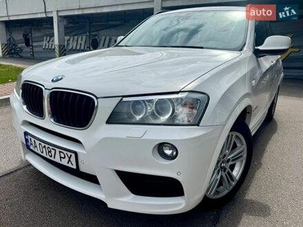 Белый БМВ Х3, объемом двигателя 2 л и пробегом 160 тыс. км за 16900 $, фото 1 на Automoto.ua