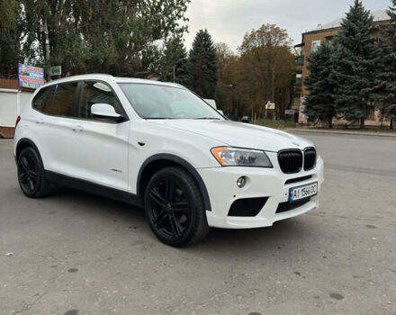 Белый БМВ Х3, объемом двигателя 3 л и пробегом 213 тыс. км за 12900 $, фото 1 на Automoto.ua