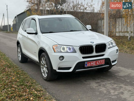Белый БМВ Х3, объемом двигателя 2 л и пробегом 139 тыс. км за 13500 $, фото 1 на Automoto.ua