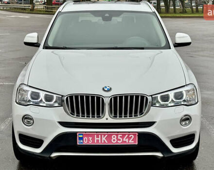 Белый БМВ Х3, объемом двигателя 2 л и пробегом 200 тыс. км за 16300 $, фото 1 на Automoto.ua