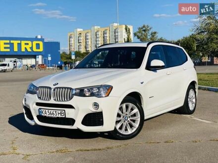 БМВ Х3 2016 в Харькове на Automoto.ua Белый БМВ Х3, объемом двигателя 2 л и пробегом 104 тыс. км за 18999 $, фото 1 на Automoto.ua