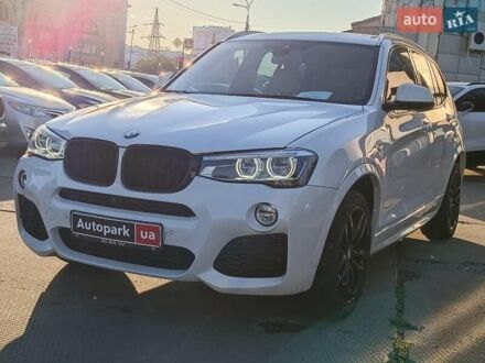 БМВ Х3 2016 в Харькове на Automoto.ua Белый БМВ Х3, объемом двигателя 3 л и пробегом 88 тыс. км за 24740 $, фото 1 на Automoto.ua