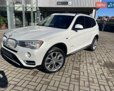 Белый БМВ Х3, объемом двигателя 2 л и пробегом 180 тыс. км за 13600 $, фото 1 на Automoto.ua