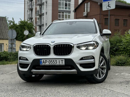 БМВ Х3 2018 в Днепре (Днепропетровске) на Automoto.ua Белый БМВ Х3, объемом двигателя 2 л и пробегом 55 тыс. км за 29000 $, фото 1 на Automoto.ua