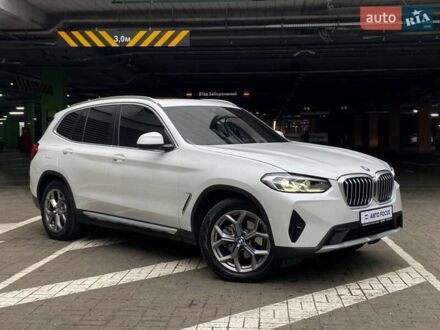 БМВ Х3 2022 в Киеве на Automoto.ua Белый БМВ Х3, объемом двигателя 2 л и пробегом 28 тыс. км за 41490 $, фото 1 на Automoto.ua