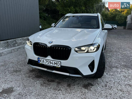 БМВ Х3 2022 в Киеве на Automoto.ua Белый БМВ Х3, объемом двигателя 2 л и пробегом 43 тыс. км за 39990 $, фото 1 на Automoto.ua