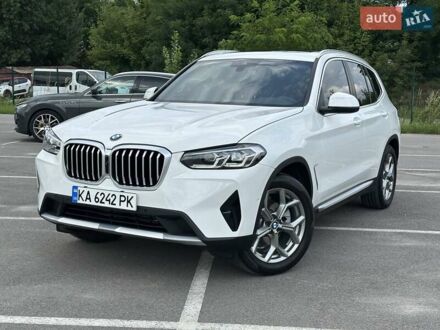 БМВ Х3 2023 в Киеве на Automoto.ua Белый БМВ Х3, объемом двигателя 2 л и пробегом 19 тыс. км за 51999 $, фото 1 на Automoto.ua