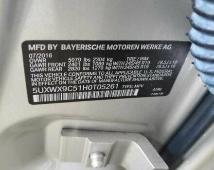 Бежевый БМВ Х3, объемом двигателя 2 л и пробегом 46 тыс. км за 3300 $, фото 10 на Automoto.ua