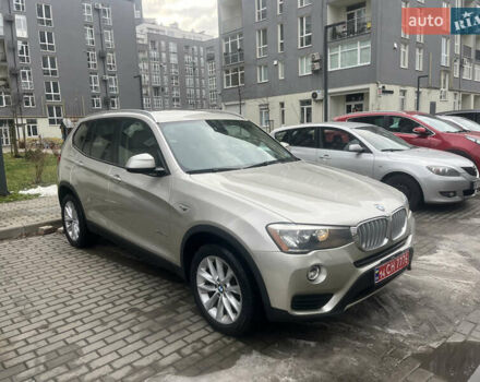 Бежевый БМВ Х3, объемом двигателя 2 л и пробегом 134 тыс. км за 16300 $, фото 1 на Automoto.ua