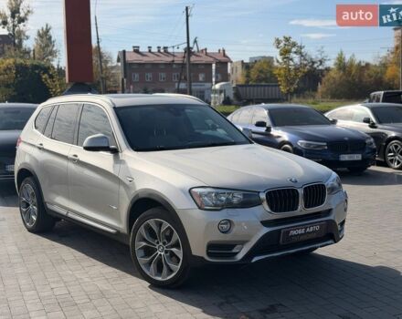 Бежевый БМВ Х3, объемом двигателя 2 л и пробегом 130 тыс. км за 15500 $, фото 1 на Automoto.ua