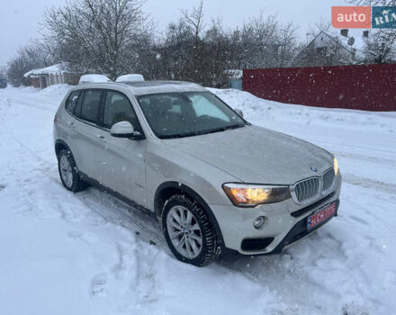 Бежевый БМВ Х3, объемом двигателя 2 л и пробегом 134 тыс. км за 15800 $, фото 1 на Automoto.ua
