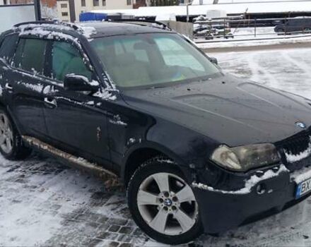 Черный БМВ Х3, объемом двигателя 3 л и пробегом 365 тыс. км за 6900 $, фото 7 на Automoto.ua