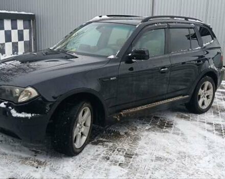 Черный БМВ Х3, объемом двигателя 3 л и пробегом 365 тыс. км за 6900 $, фото 4 на Automoto.ua