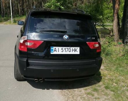 Черный БМВ Х3, объемом двигателя 3 л и пробегом 232 тыс. км за 8500 $, фото 1 на Automoto.ua