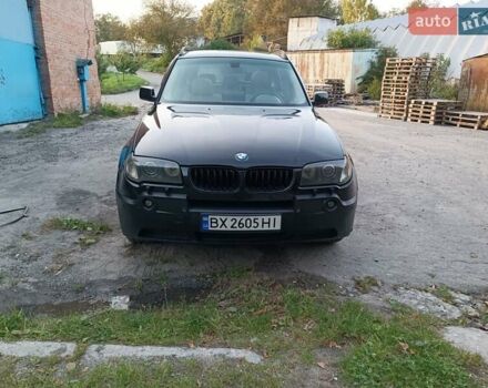 Черный БМВ Х3, объемом двигателя 3 л и пробегом 365 тыс. км за 7000 $, фото 3 на Automoto.ua