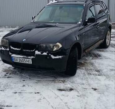 Черный БМВ Х3, объемом двигателя 3 л и пробегом 365 тыс. км за 6900 $, фото 3 на Automoto.ua
