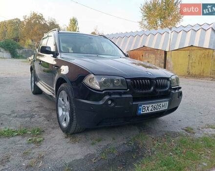 Черный БМВ Х3, объемом двигателя 3 л и пробегом 365 тыс. км за 7000 $, фото 4 на Automoto.ua