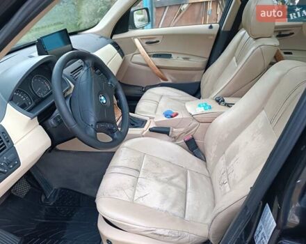 Черный БМВ Х3, объемом двигателя 3 л и пробегом 365 тыс. км за 7000 $, фото 15 на Automoto.ua