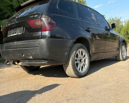 Чорний БМВ Х3, об'ємом двигуна 3 л та пробігом 386 тис. км за 3750 $, фото 9 на Automoto.ua