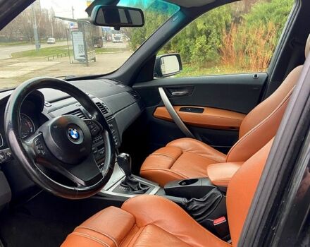 Черный БМВ Х3, объемом двигателя 3 л и пробегом 313 тыс. км за 5500 $, фото 5 на Automoto.ua