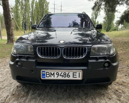 Черный БМВ Х3, объемом двигателя 3 л и пробегом 245 тыс. км за 7250 $, фото 7 на Automoto.ua