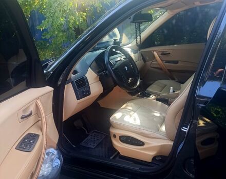 Чорний БМВ Х3, об'ємом двигуна 3 л та пробігом 200 тис. км за 8800 $, фото 4 на Automoto.ua
