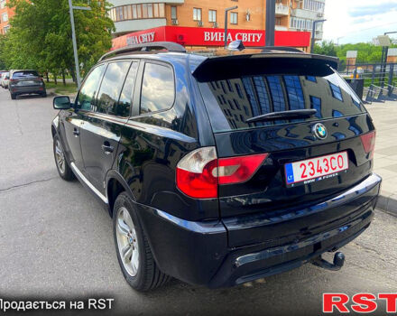 Черный БМВ Х3, объемом двигателя 3 л и пробегом 280 тыс. км за 5740 $, фото 1 на Automoto.ua