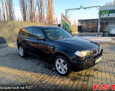Черный БМВ Х3, объемом двигателя 3 л и пробегом 330 тыс. км за 7900 $, фото 1 на Automoto.ua