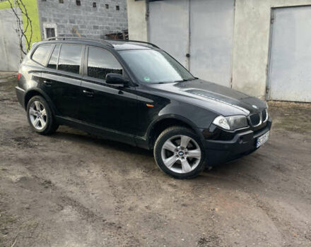 Черный БМВ Х3, объемом двигателя 3 л и пробегом 288 тыс. км за 9500 $, фото 2 на Automoto.ua