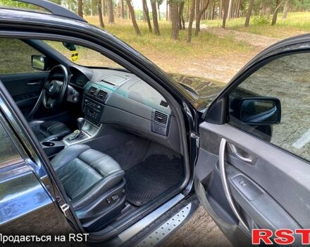 Чорний БМВ Х3, об'ємом двигуна 3 л та пробігом 245 тис. км за 7250 $, фото 6 на Automoto.ua