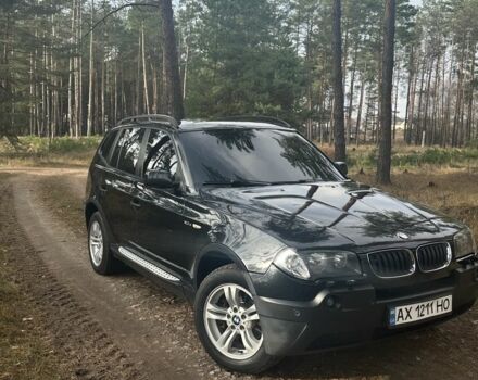 Черный БМВ Х3, объемом двигателя 2 л и пробегом 354 тыс. км за 8900 $, фото 4 на Automoto.ua