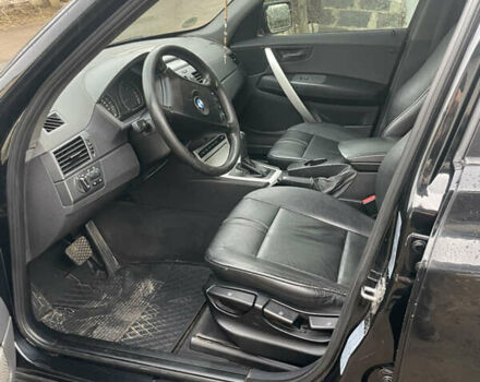 Черный БМВ Х3, объемом двигателя 3 л и пробегом 288 тыс. км за 9500 $, фото 5 на Automoto.ua
